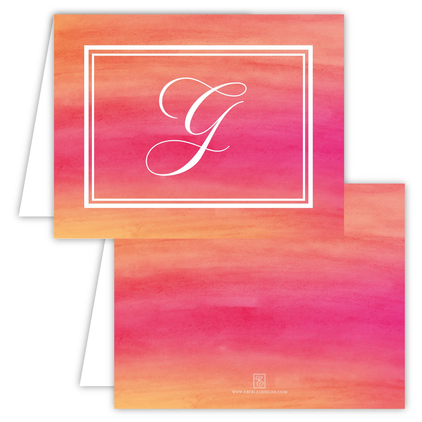 Grace Script Folded Note Card