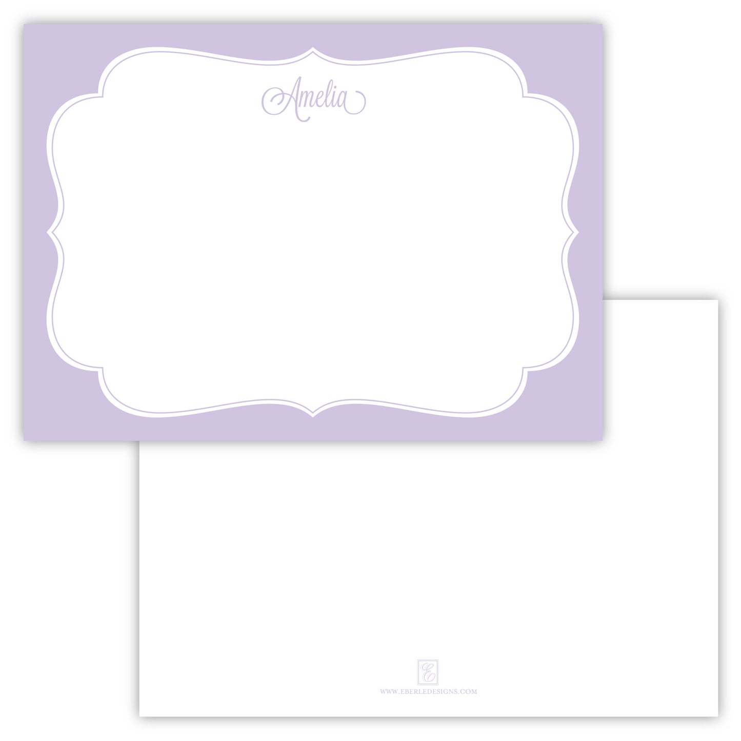 Amelia Antique Frame Note Card