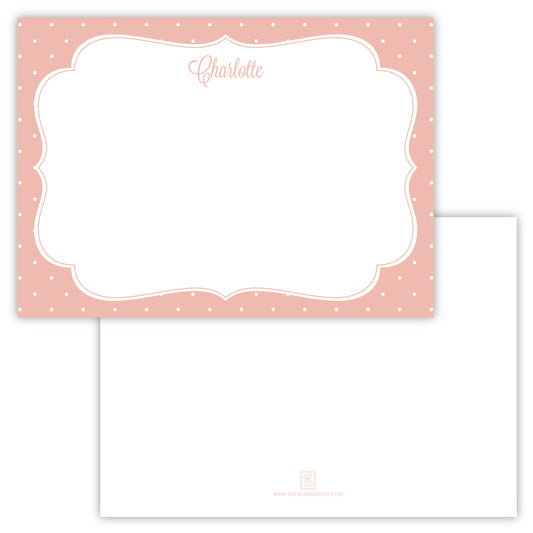 Charlotte Polka Dots Note Card