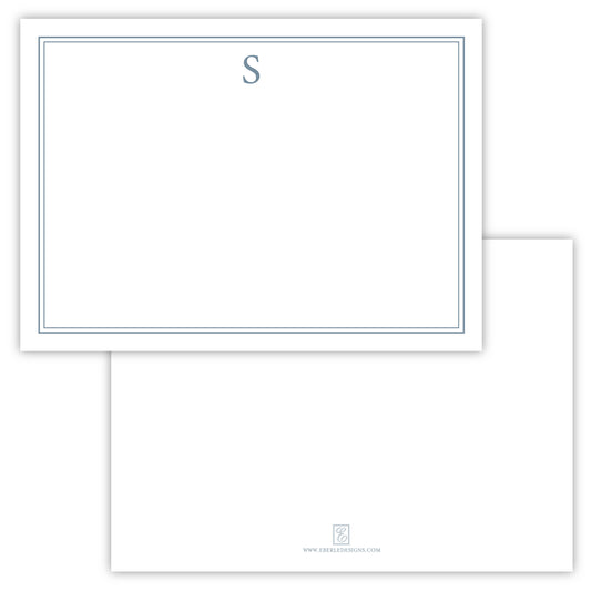 Single Letter Note Card